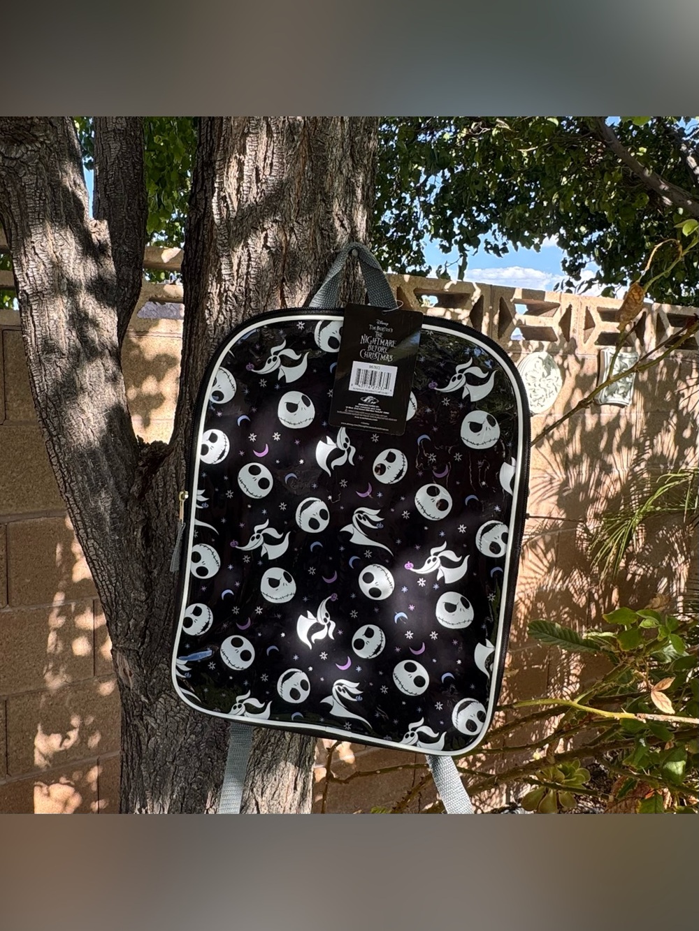 Disney The Nightmare Before Christmas School Kids Spooky Goth Emo Backpack NWT - Picture 5 of 5